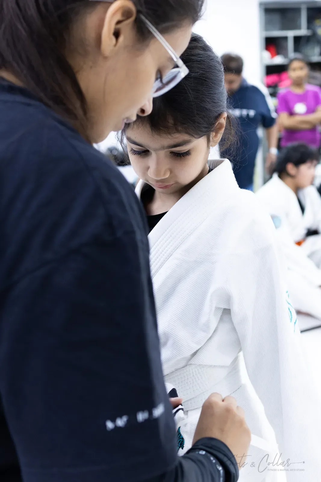 King of the Tatami — Kids, April 2025: a Brazilian Jiu-Jitsu competition at Knots & Collar, Defence Colony, New Delhi, India