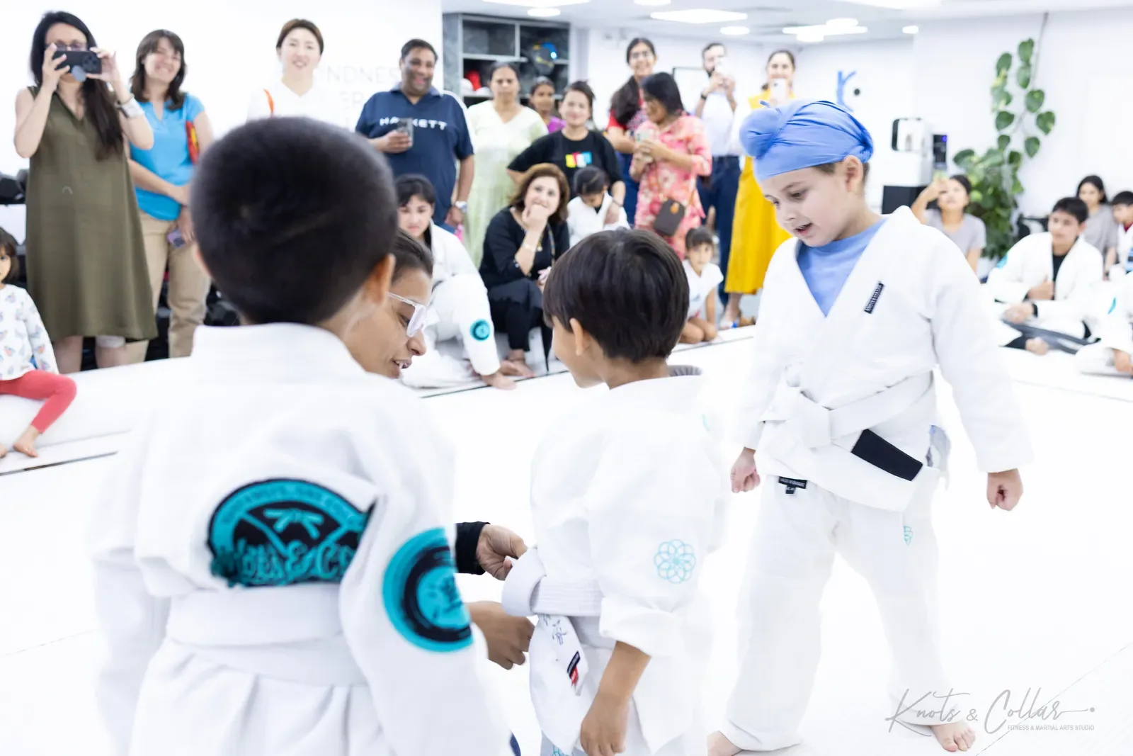 King of the Tatami — Kids, April 2025: a Brazilian Jiu-Jitsu competition at Knots & Collar, Defence Colony, New Delhi, India