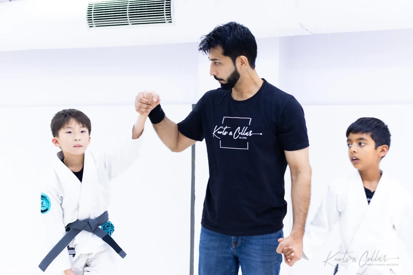 King of the Tatami — Kids, April 2025: a Brazilian Jiu-Jitsu competition at Knots & Collar, Defence Colony, New Delhi, India