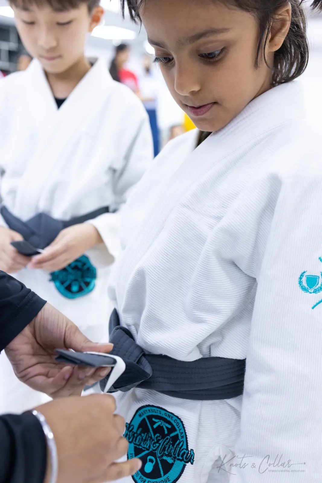 King of the Tatami — Kids, April 2025: a Brazilian Jiu-Jitsu competition at Knots & Collar, Defence Colony, New Delhi, India