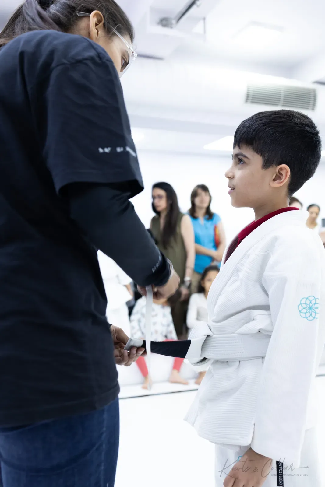 King of the Tatami — Kids, April 2025: a Brazilian Jiu-Jitsu competition at Knots & Collar, Defence Colony, New Delhi, India