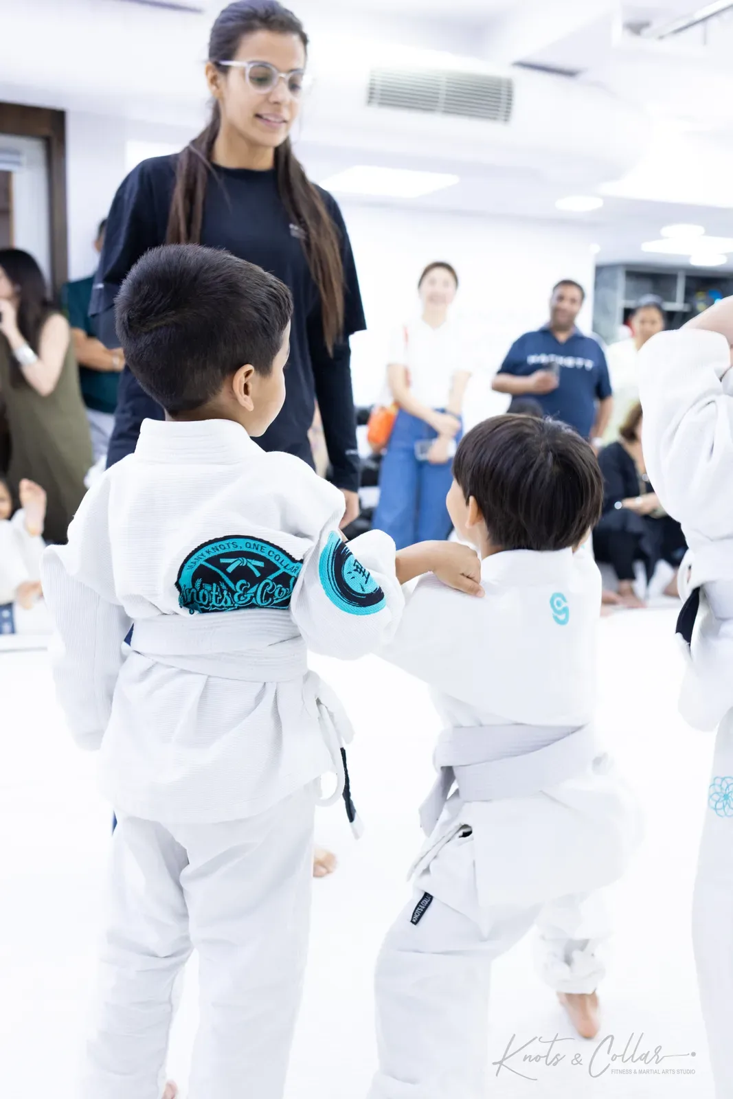 King of the Tatami — Kids, April 2025: a Brazilian Jiu-Jitsu competition at Knots & Collar, Defence Colony, New Delhi, India