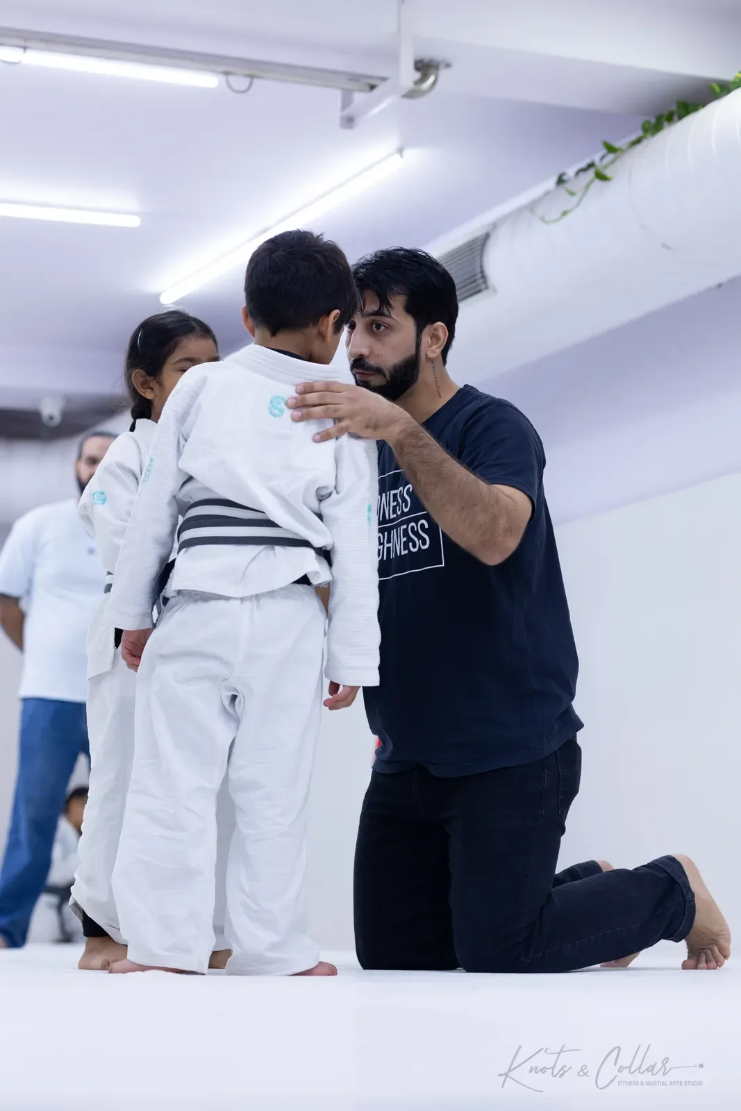 Kids competing at King of the Tatami (August 2026) at Knots & Collar, Defence Colony, New Delhi, India