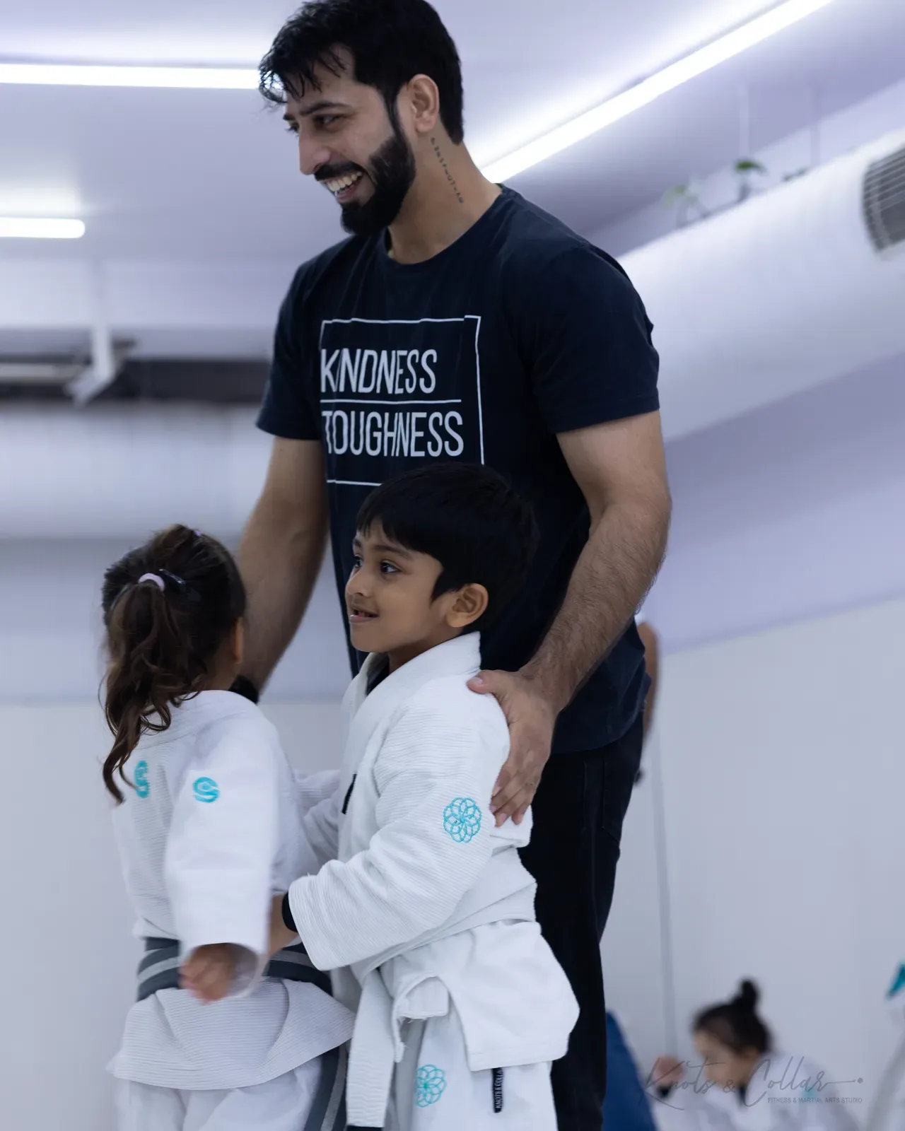 Kids competing at King of the Tatami (August 2026) at Knots & Collar, Defence Colony, New Delhi, India