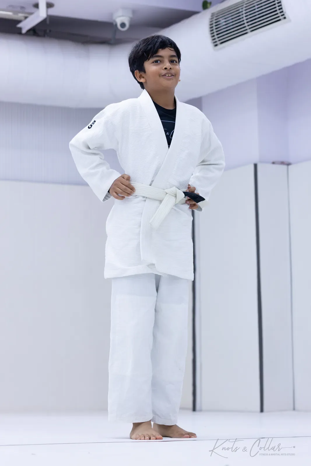 Kids competing at King of the Tatami (August 2026) at Knots & Collar, Defence Colony, New Delhi, India