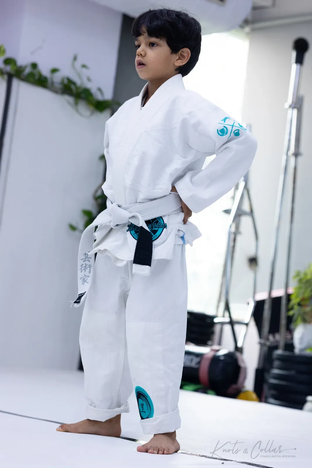 Kids competing at King of the Tatami (August 2026) at Knots & Collar, Defence Colony, New Delhi, India