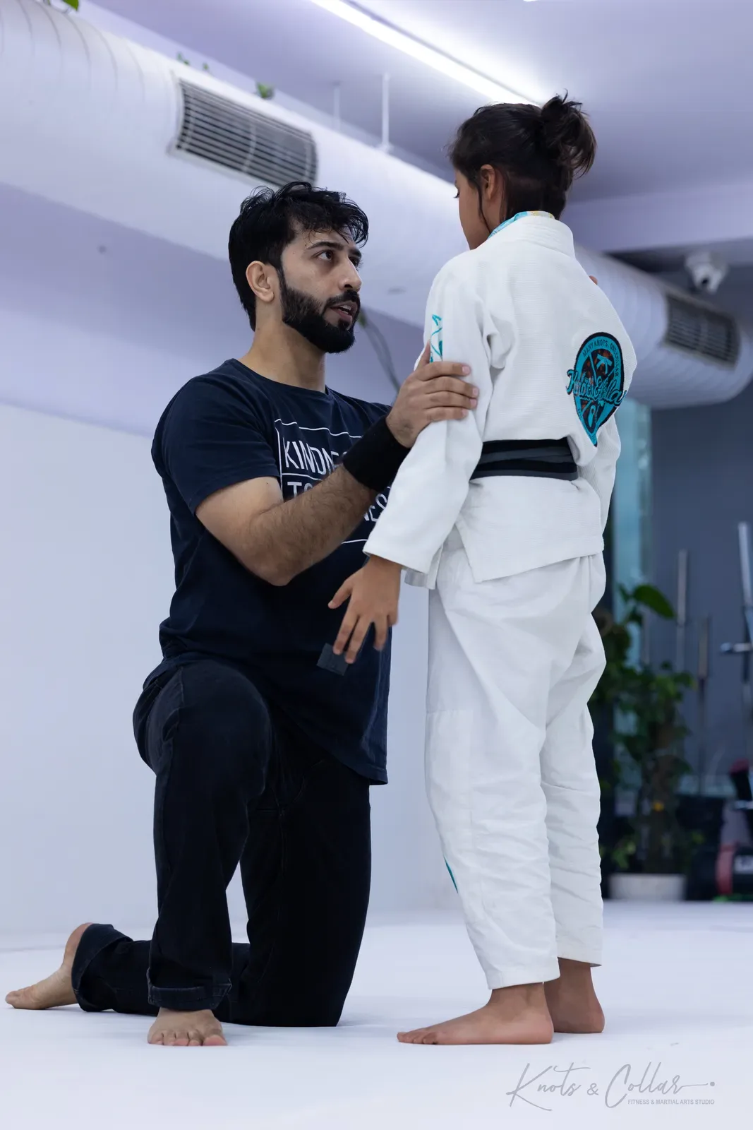 Kids competing at King of the Tatami (August 2026) at Knots & Collar, Defence Colony, New Delhi, India