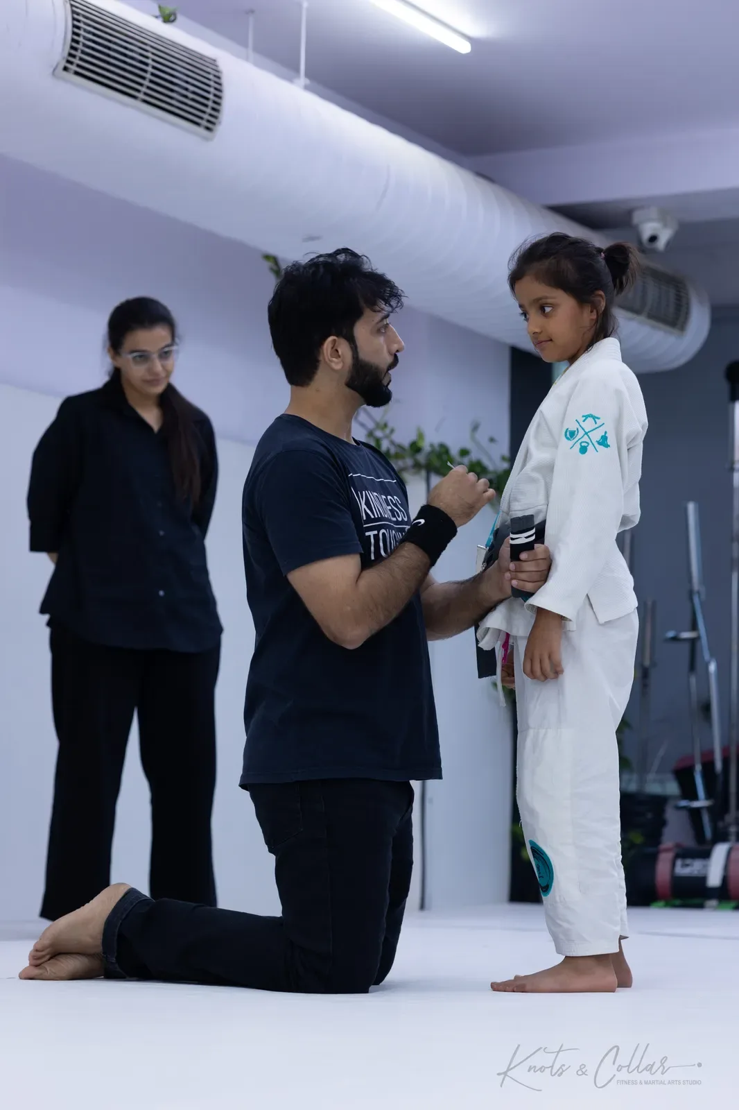 Kids competing at King of the Tatami (August 2026) at Knots & Collar, Defence Colony, New Delhi, India