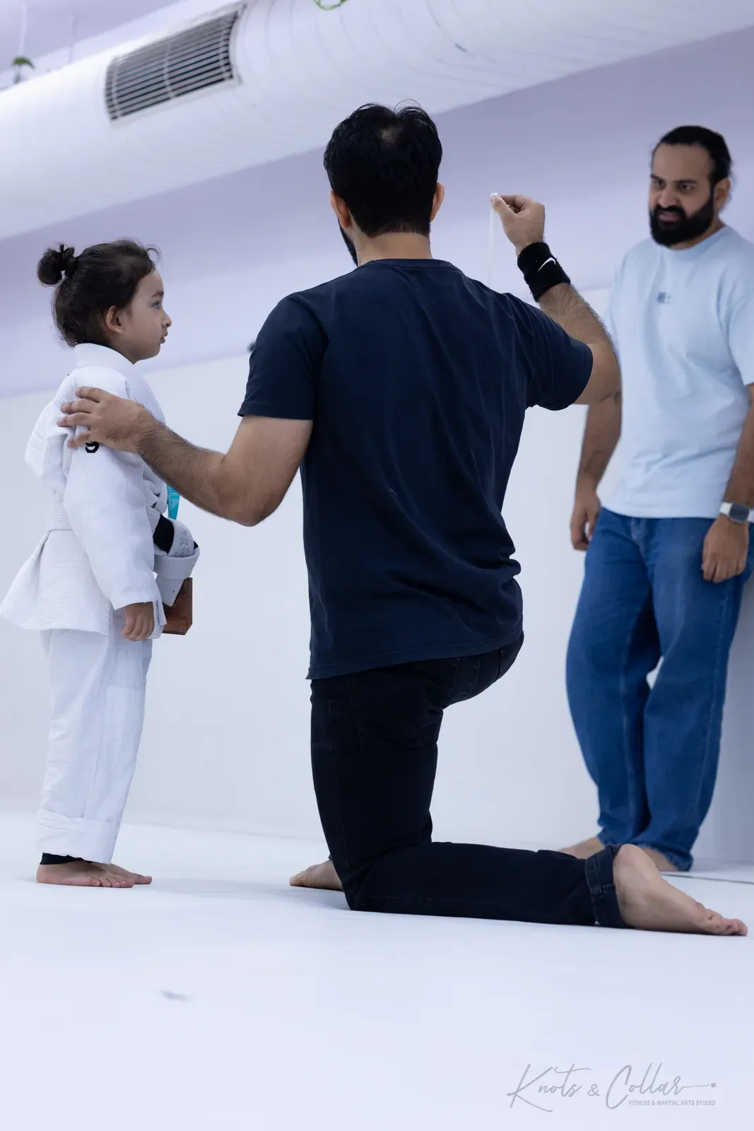 Kids competing at King of the Tatami (August 2026) at Knots & Collar, Defence Colony, New Delhi, India
