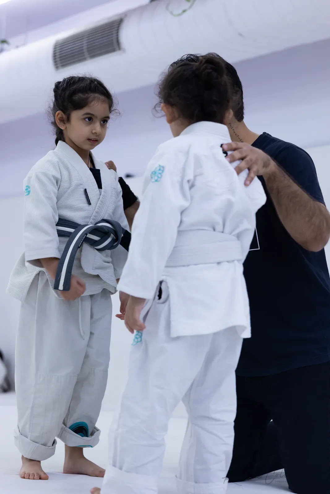 Kids competing at King of the Tatami (August 2026) at Knots & Collar, Defence Colony, New Delhi, India