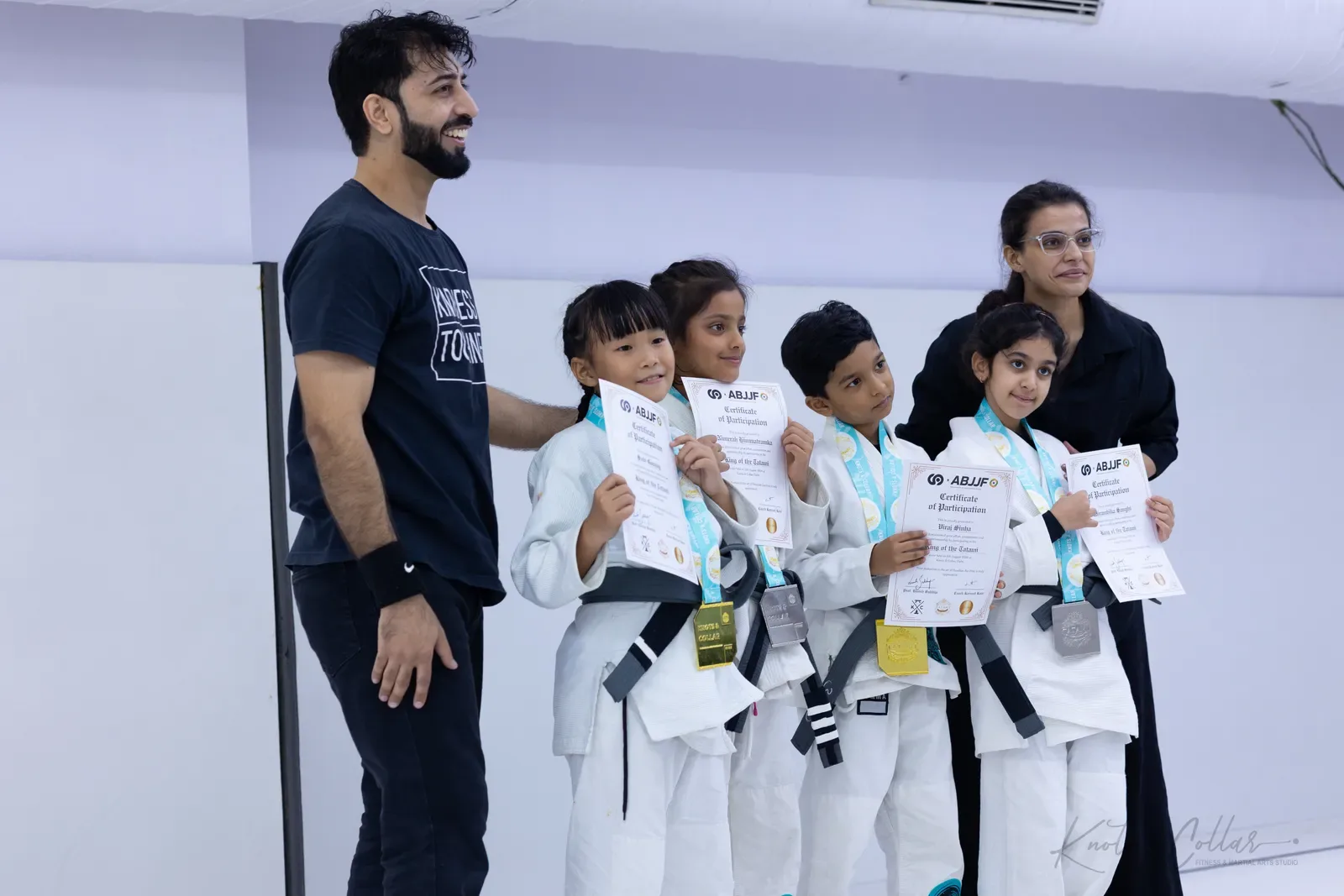 King of the Tatami — Kids, August 2026: a Brazilian Jiu-Jitsu competition at Knots & Collar, Defence Colony, New Delhi, India