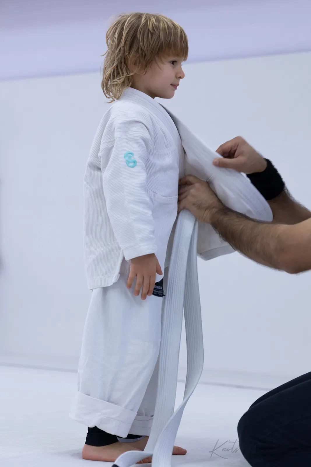 Kids competing at King of the Tatami (August 2026) at Knots & Collar, Defence Colony, New Delhi, India