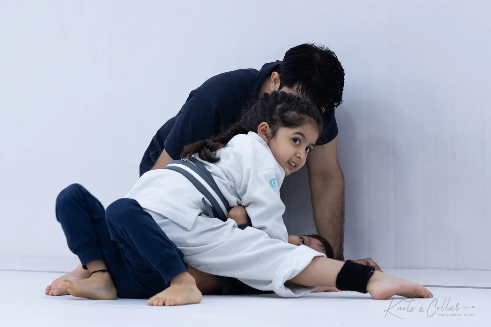 Kids competing at King of the Tatami (August 2026) at Knots & Collar, Defence Colony, New Delhi, India