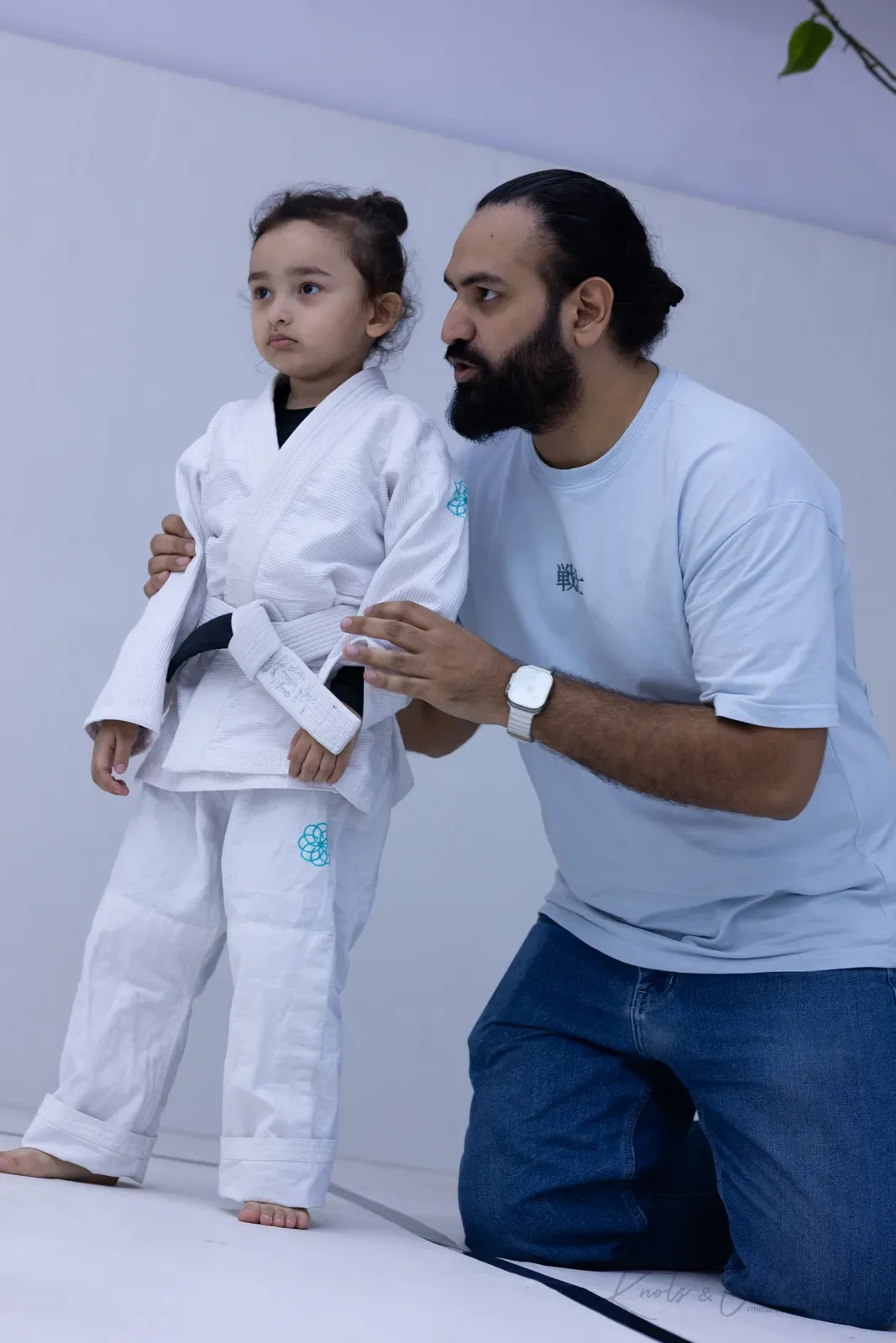 Kids competing at King of the Tatami (August 2026) at Knots & Collar, Defence Colony, New Delhi, India