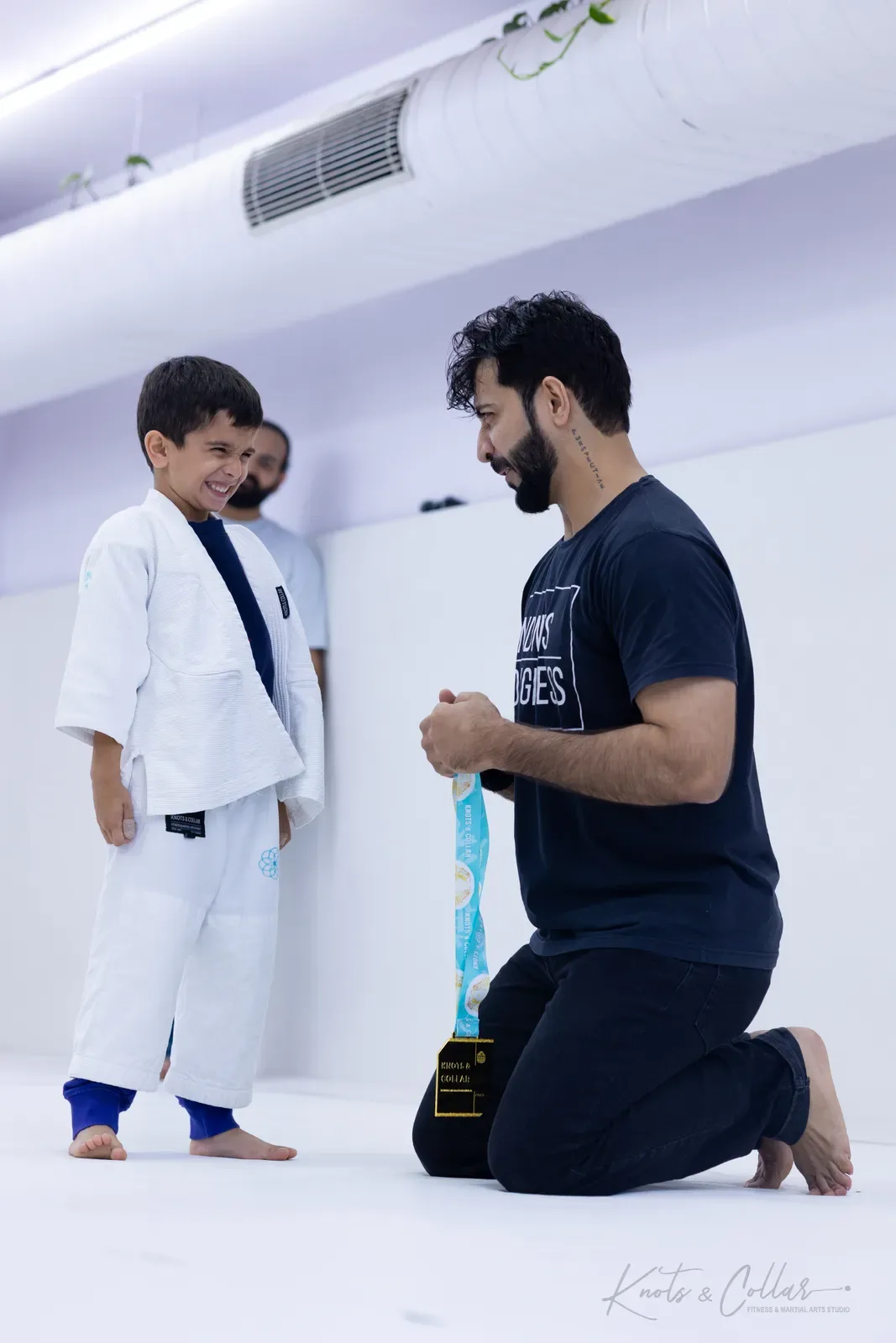 Kids competing at King of the Tatami (August 2026) at Knots & Collar, Defence Colony, New Delhi, India