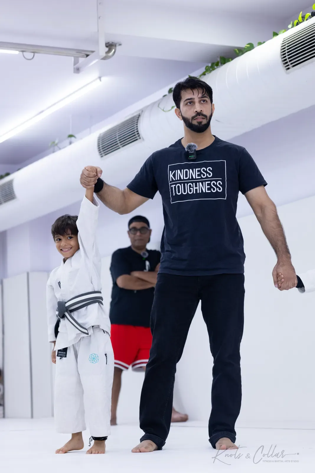 Kids competing at King of the Tatami (August 2026) at Knots & Collar, Defence Colony, New Delhi, India