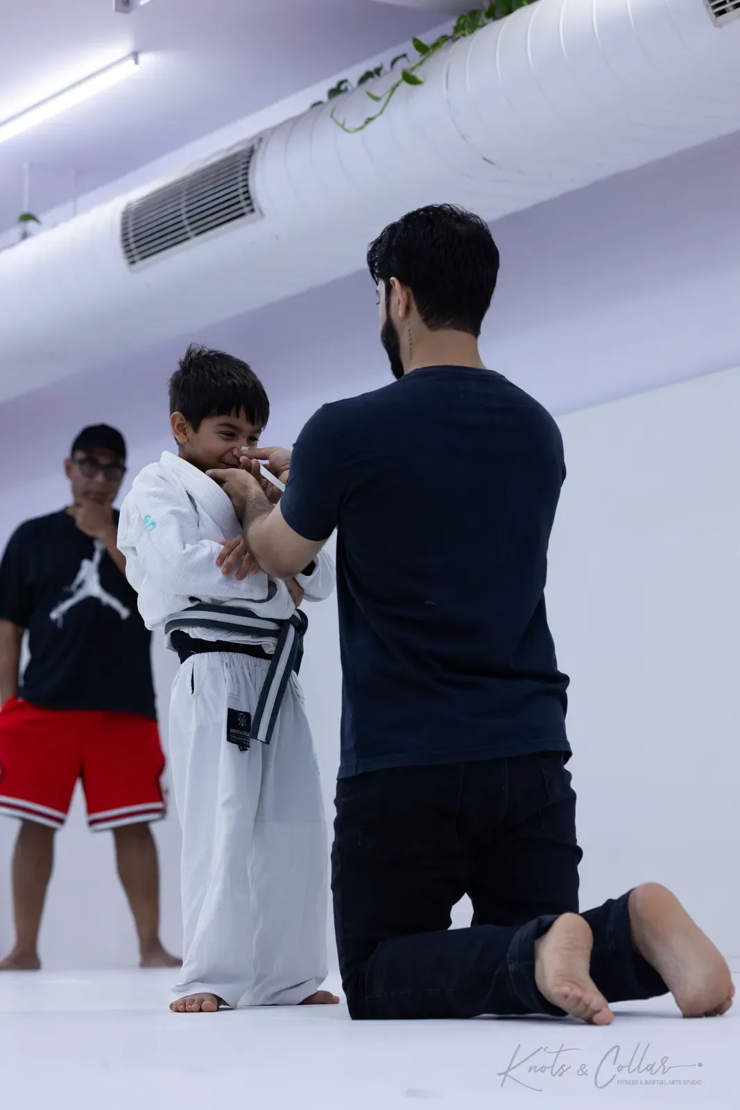 Kids competing at King of the Tatami (August 2026) at Knots & Collar, Defence Colony, New Delhi, India