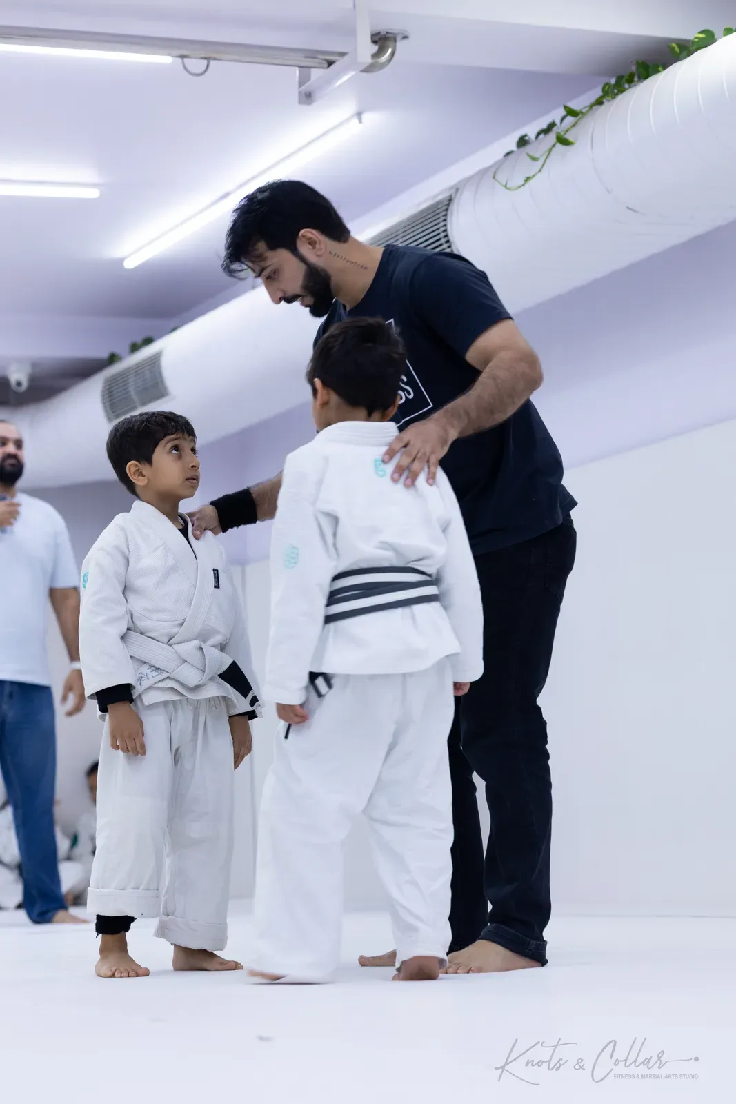 Kids competing at King of the Tatami (August 2026) at Knots & Collar, Defence Colony, New Delhi, India