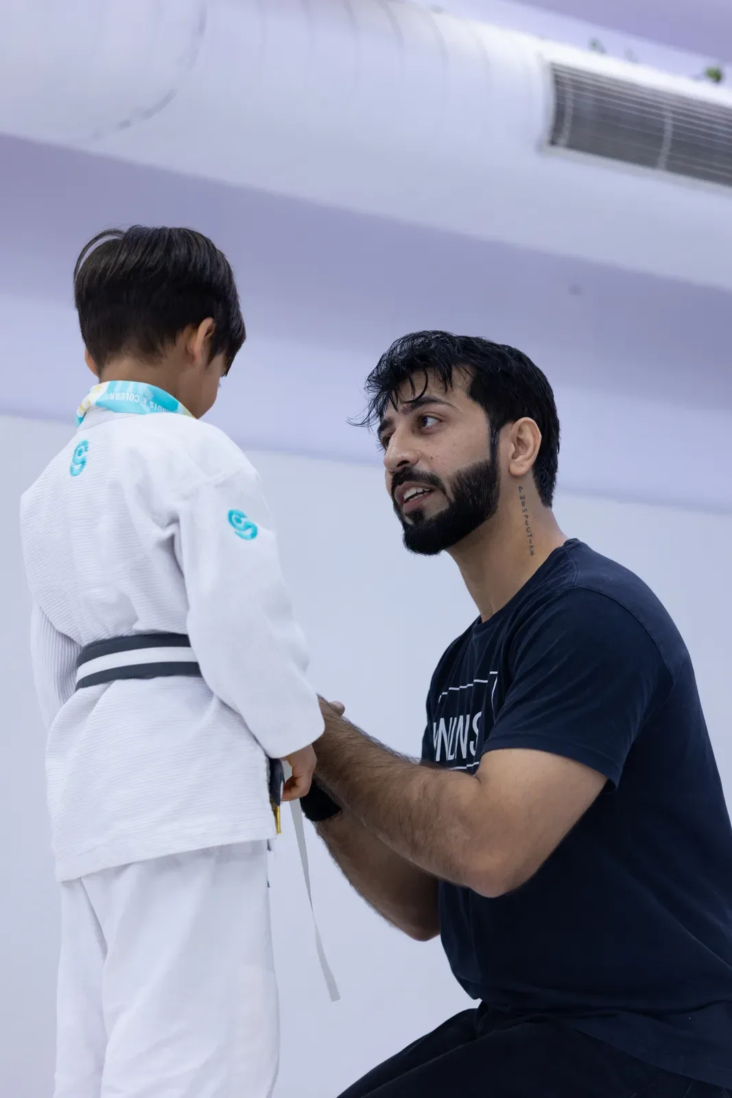 Kids competing at King of the Tatami (August 2026) at Knots & Collar, Defence Colony, New Delhi, India