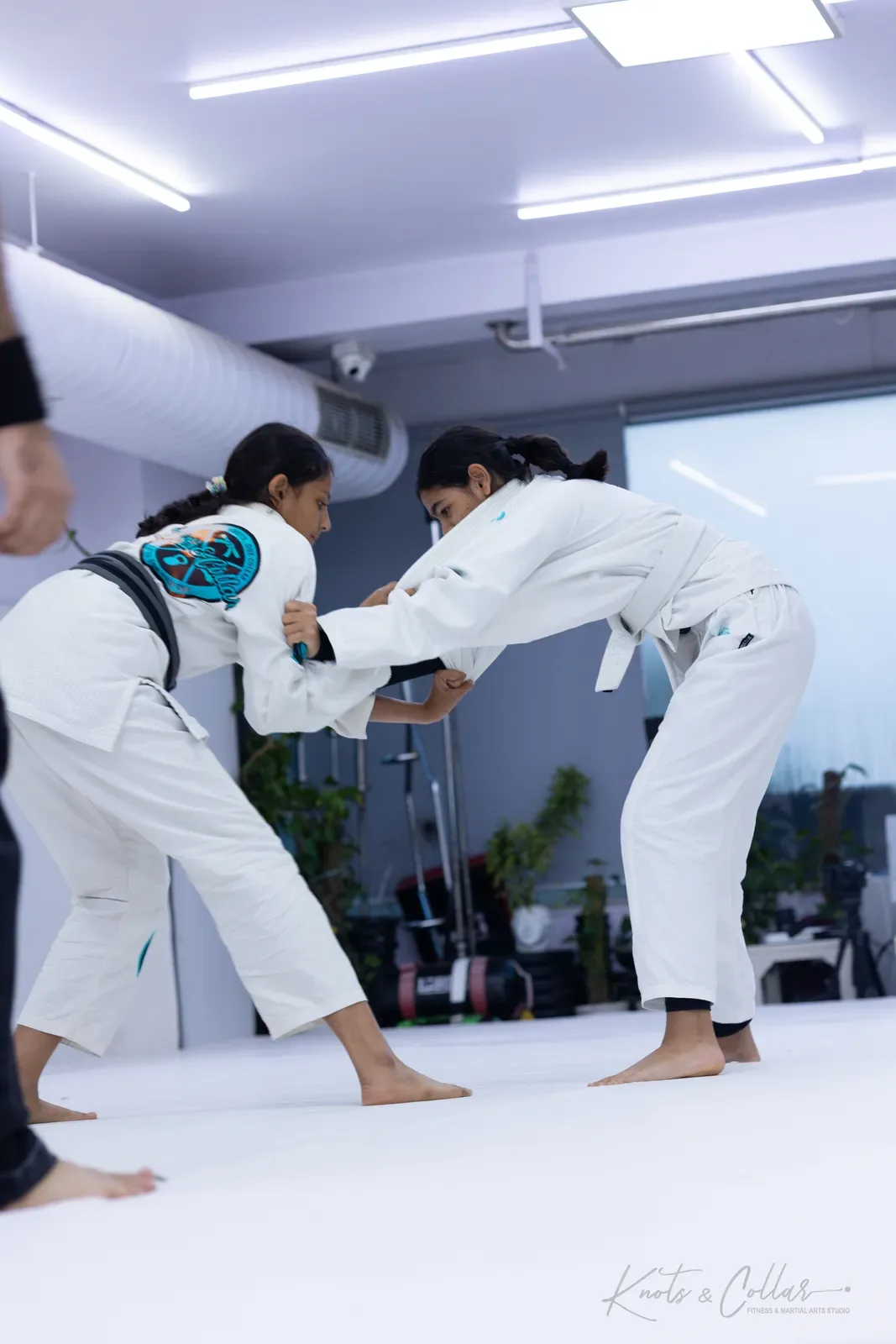 Kids competing at King of the Tatami (August 2026) at Knots & Collar, Defence Colony, New Delhi, India