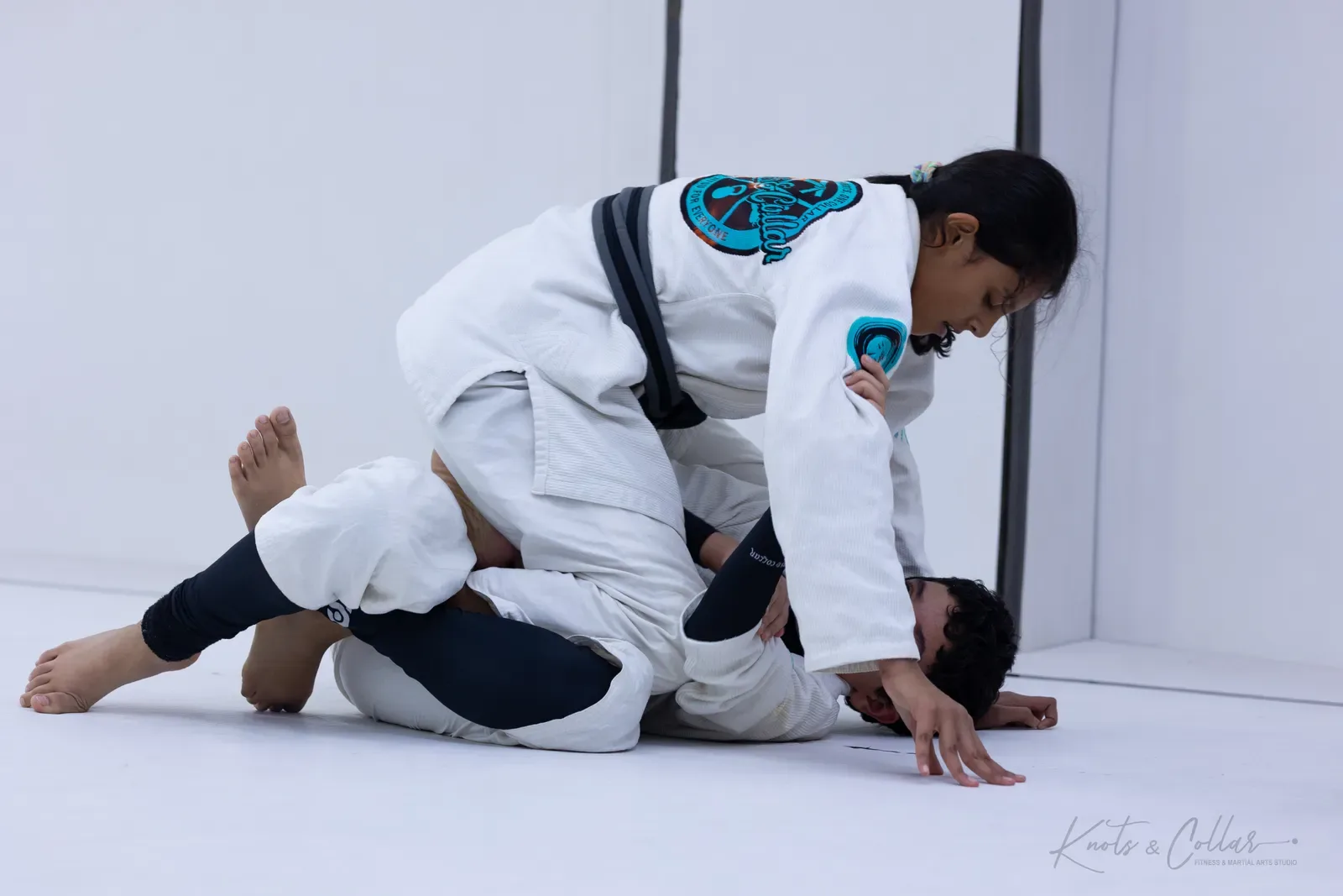 Kids competing at King of the Tatami (August 2026) at Knots & Collar, Defence Colony, New Delhi, India