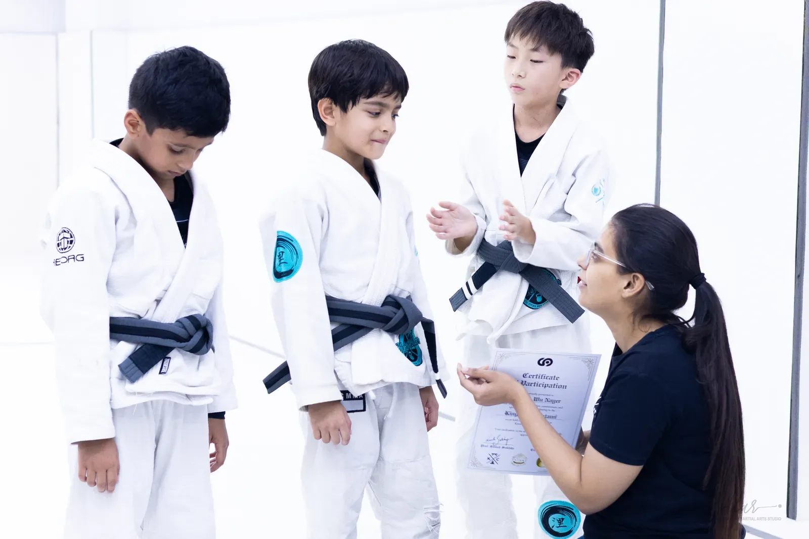 King of the Tatami — Kids, November 2025: a Brazilian Jiu-Jitsu competition at Knots & Collar, Defence Colony, New Delhi, India