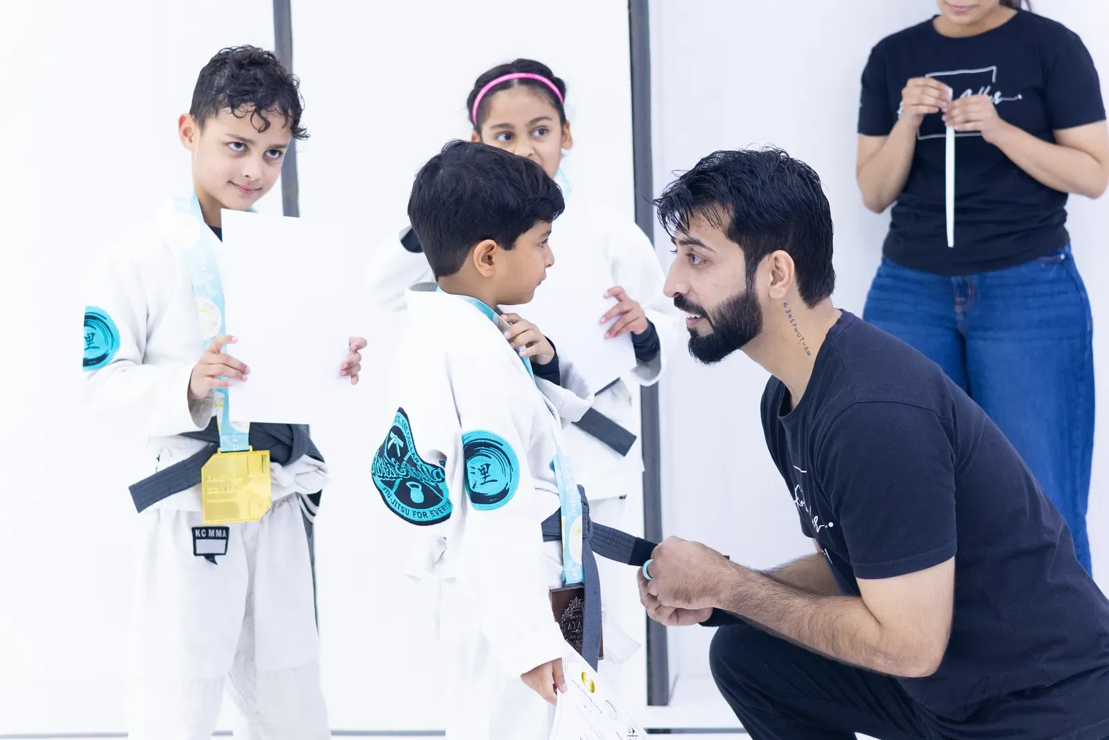 King of the Tatami — Kids, November 2025: a Brazilian Jiu-Jitsu competition at Knots & Collar, Defence Colony, New Delhi, India