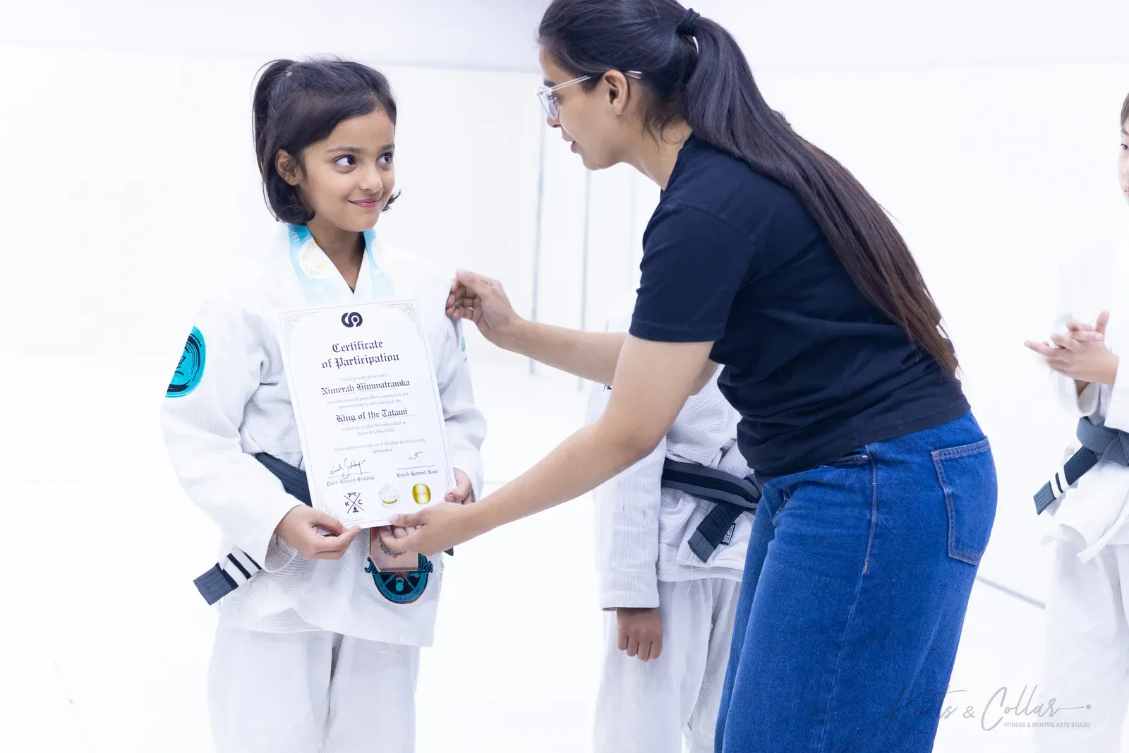King of the Tatami — Kids, November 2025: a Brazilian Jiu-Jitsu competition at Knots & Collar, Defence Colony, New Delhi, India