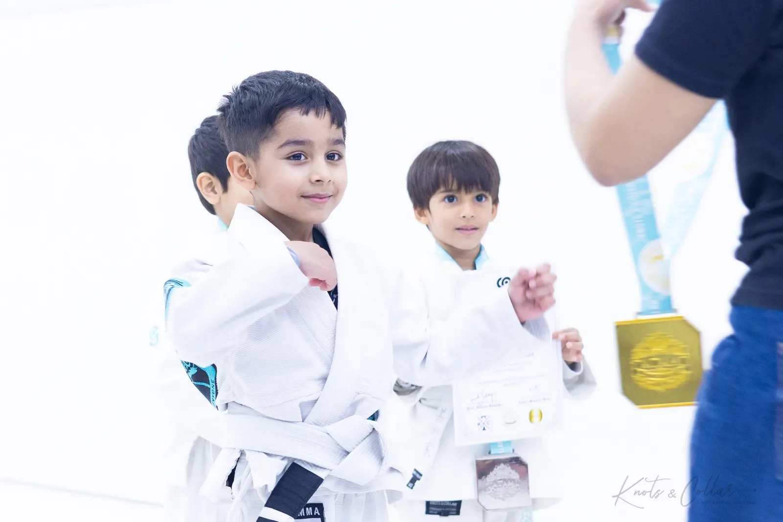 King of the Tatami — Kids, November 2025: a Brazilian Jiu-Jitsu competition at Knots & Collar, Defence Colony, New Delhi, India