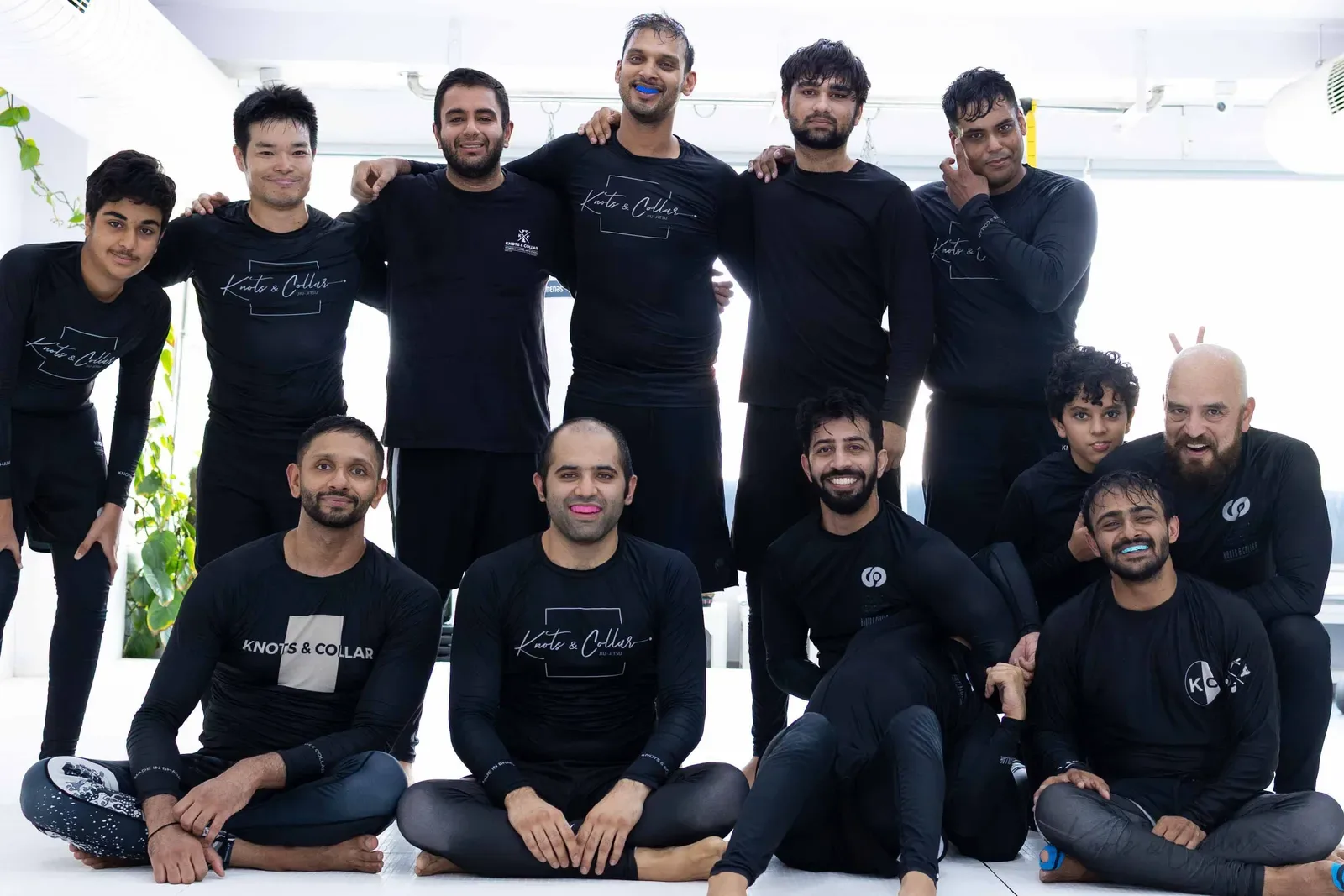 The Knots & Collar Brazilian Jiu-Jitsu community at Knots & Collar, Defence Colony, New Delhi, India