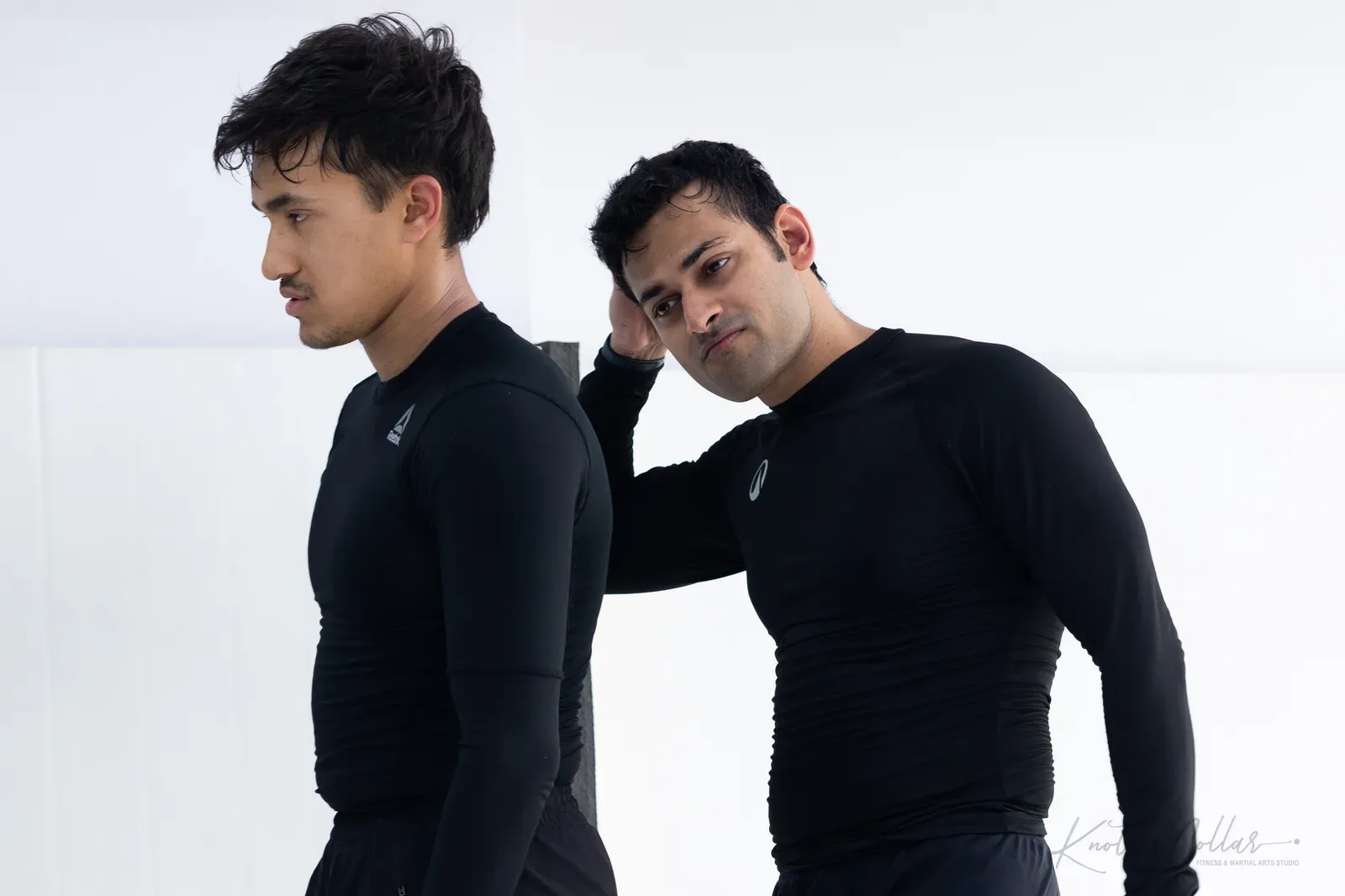 No-gi training at Knots & Collar, Defence Colony, New Delhi, India