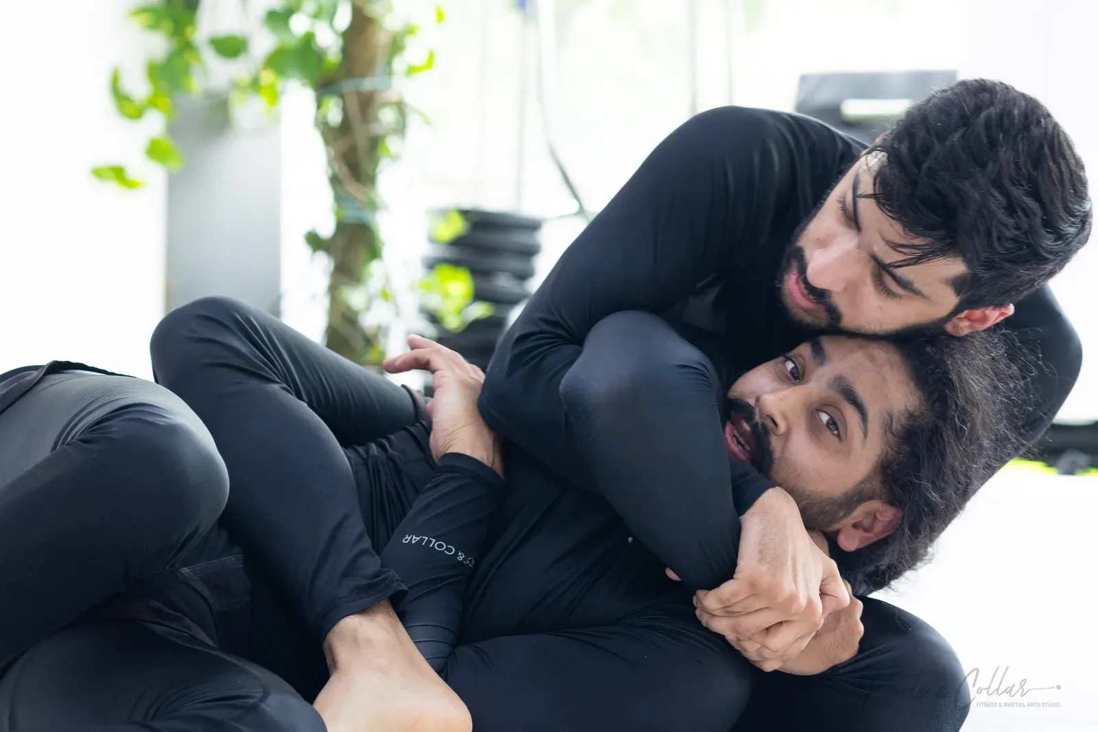 No-gi grappling at Knots & Collar, Defence Colony, New Delhi, India