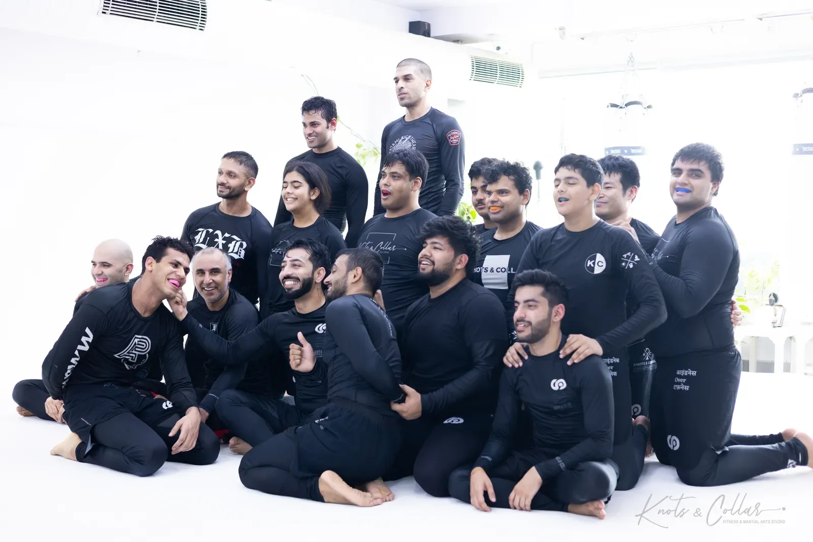 No-gi training at Knots & Collar, Defence Colony, New Delhi, India