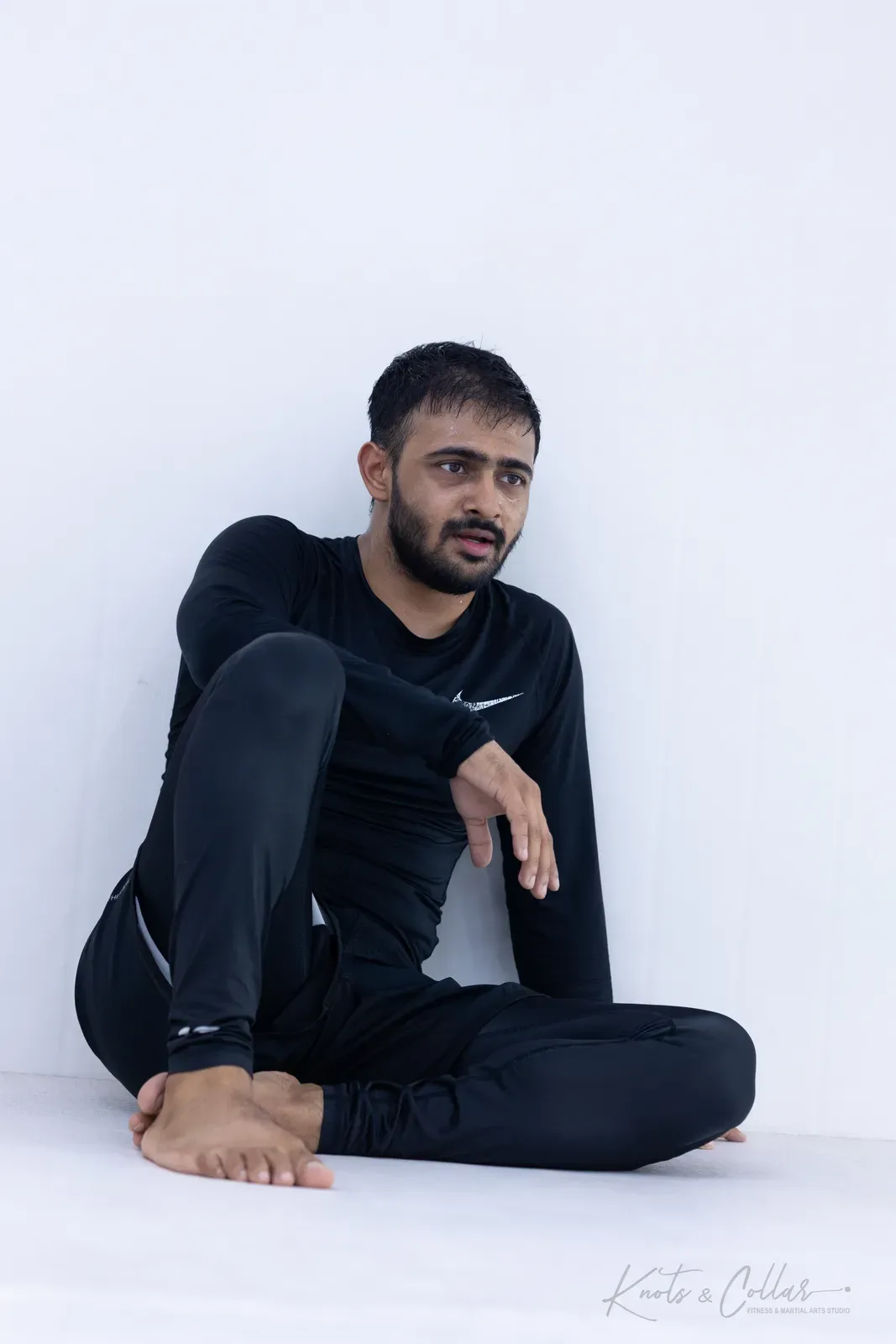 No-gi grappling at Knots & Collar, Defence Colony, New Delhi, India
