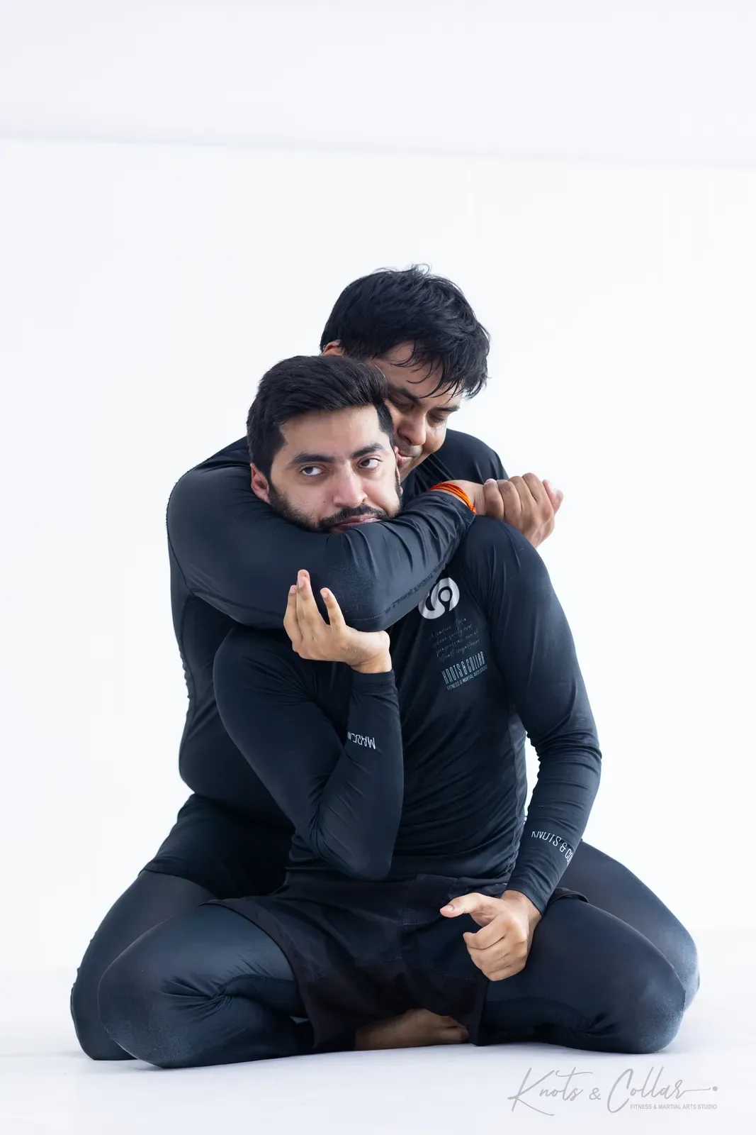 No-gi grappling at Knots & Collar, Defence Colony, New Delhi, India