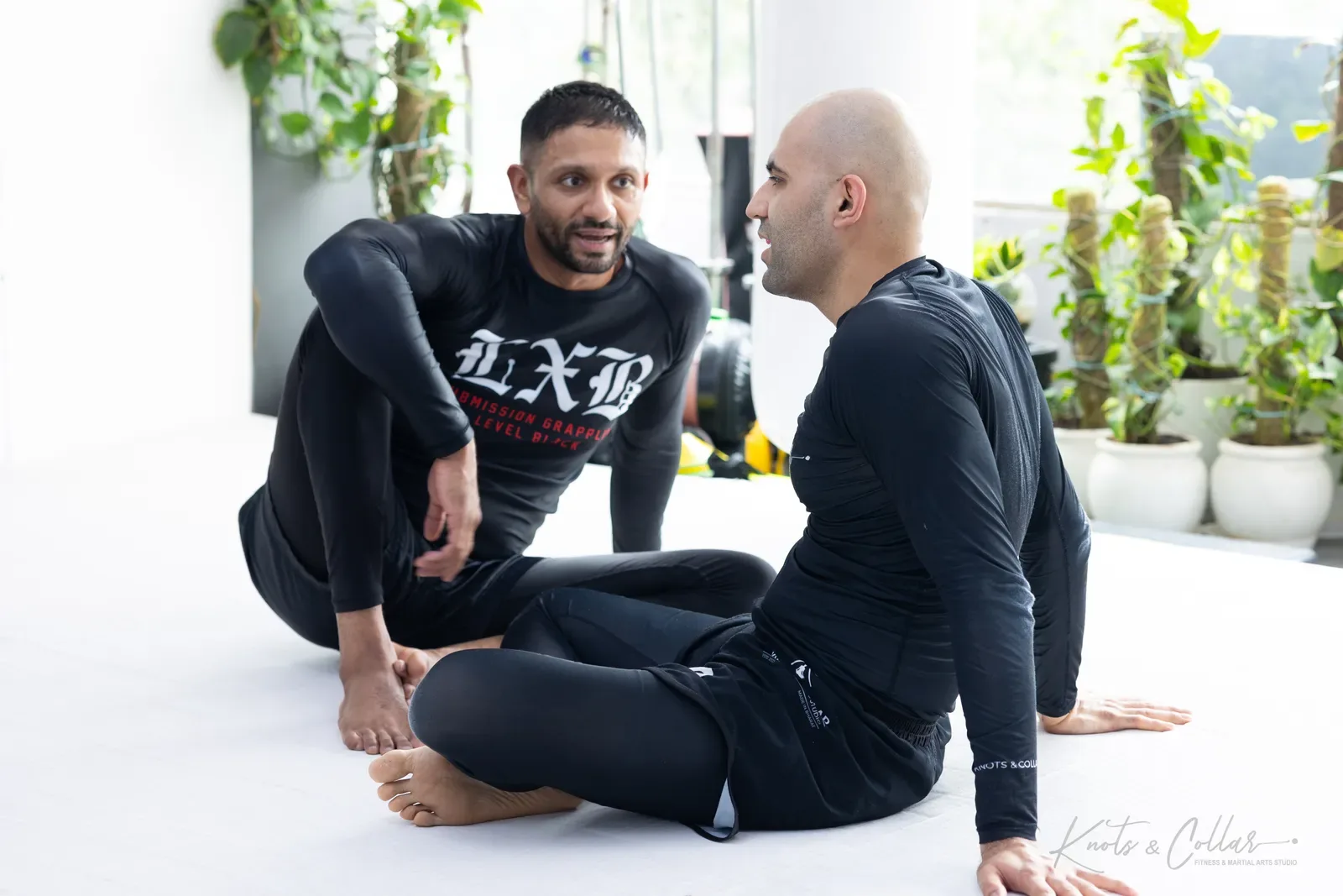 No-gi training at Knots & Collar, Defence Colony, New Delhi, India