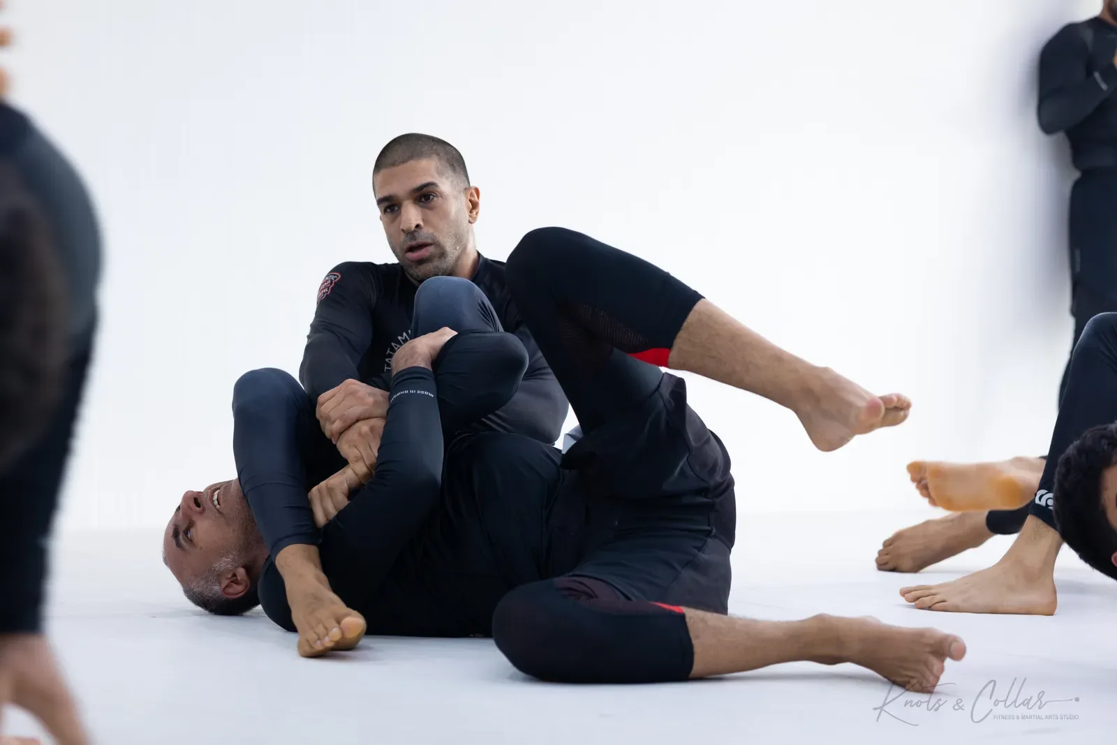 No-gi grappling at Knots & Collar, Defence Colony, New Delhi, India