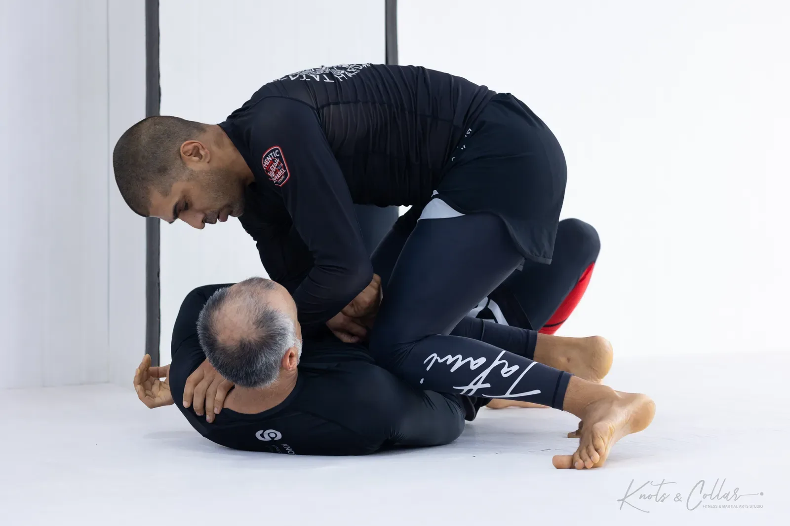 No-gi training at Knots & Collar, Defence Colony, New Delhi, India