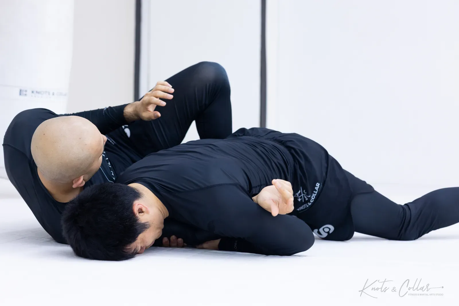 No-gi training at Knots & Collar, Defence Colony, New Delhi, India