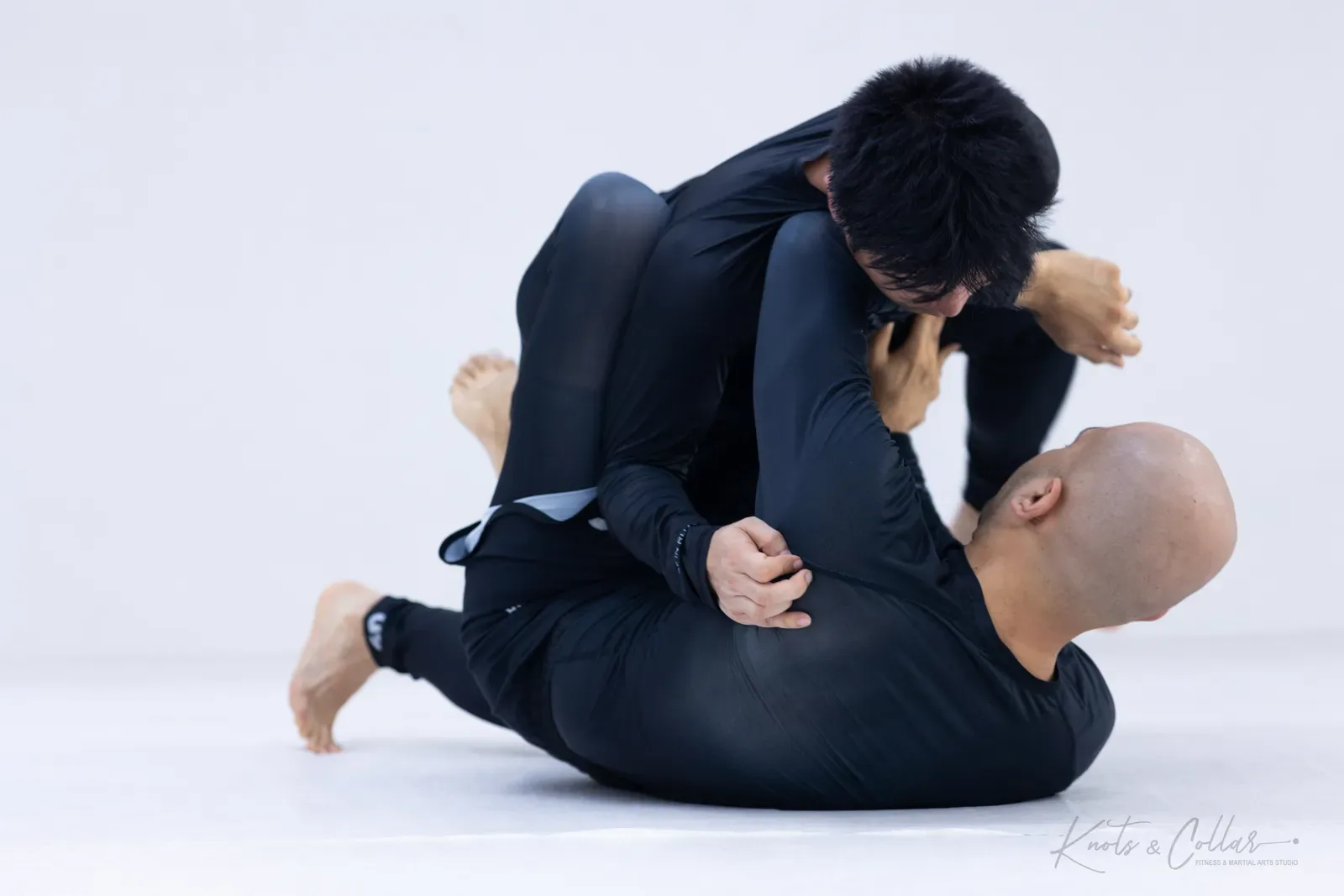 No-gi training at Knots & Collar, Defence Colony, New Delhi, India