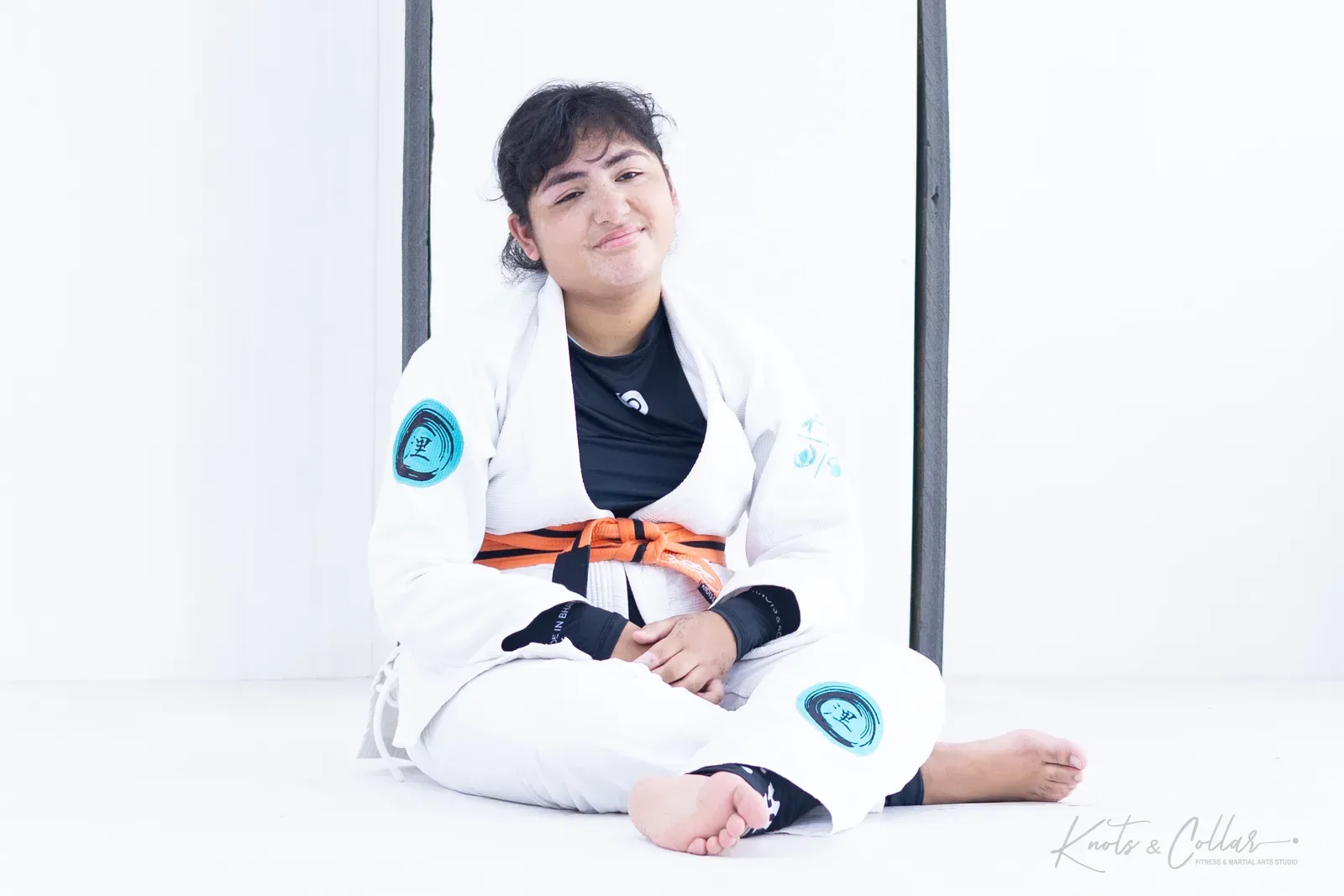 Women training jiu-jitsu at Knots & Collar, Defence Colony, New Delhi, India