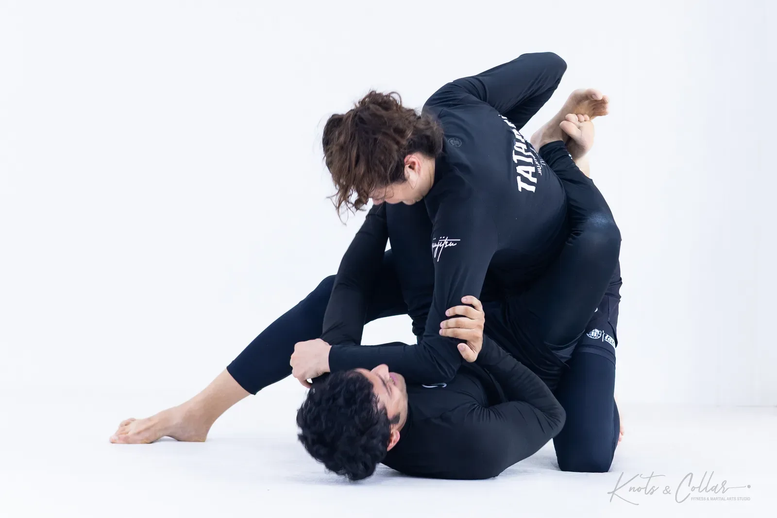 Women training jiu-jitsu at Knots & Collar, Defence Colony, New Delhi, India