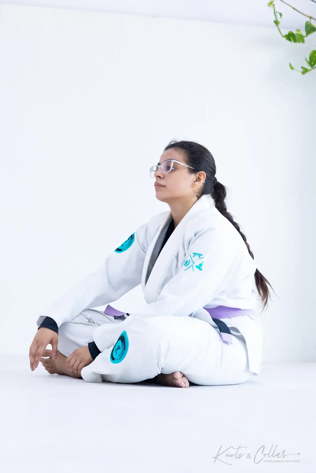 Women training jiu-jitsu at Knots & Collar, Defence Colony, New Delhi, India